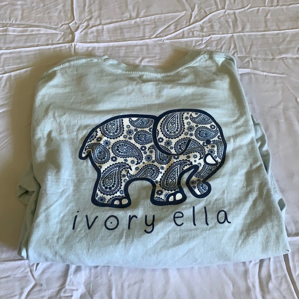 Women’s Ivory Ella Blue Long Sleeve